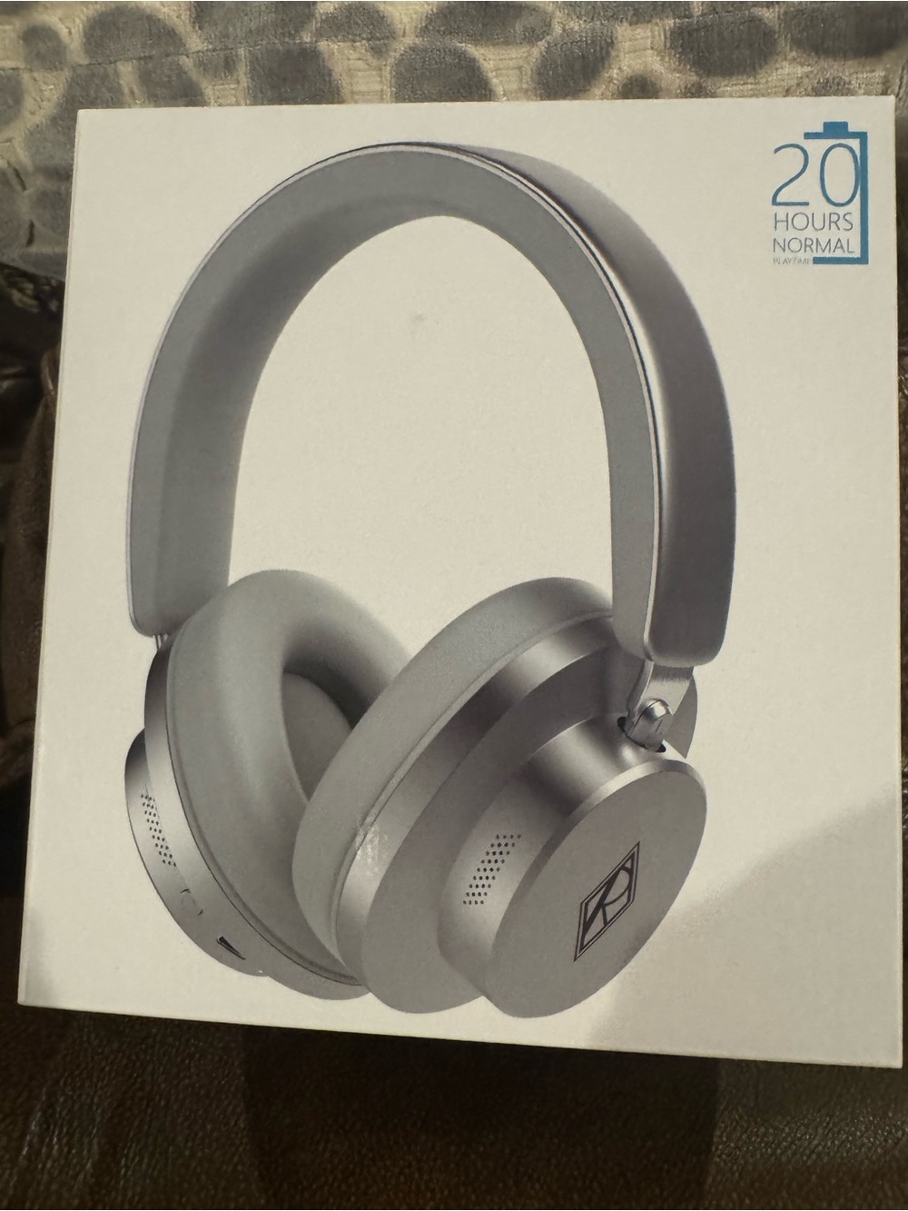Ralph Lauren Silver Over-Ear Wireless Headphones